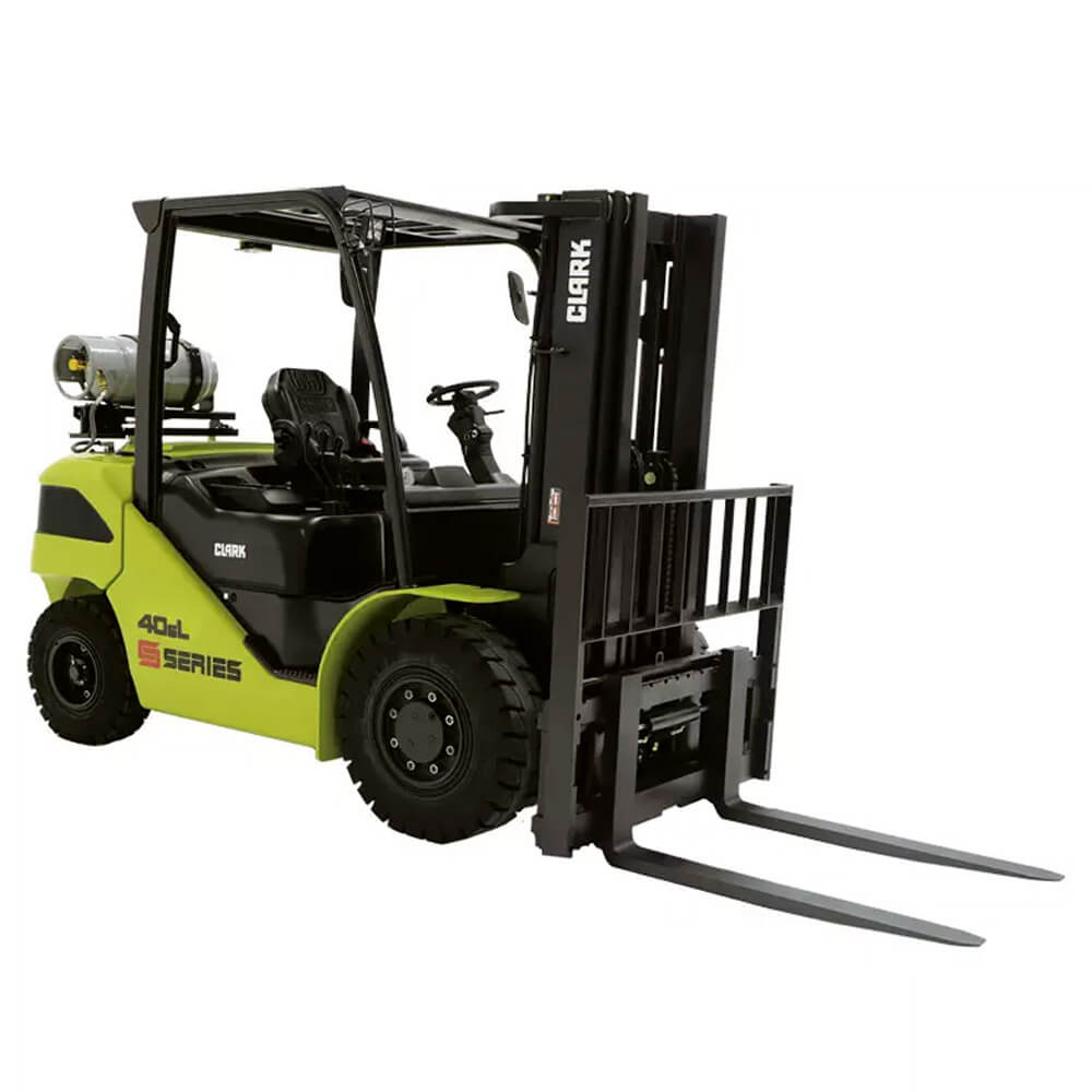 Forklift unloading commercial goods from a lorry in Walthamstow