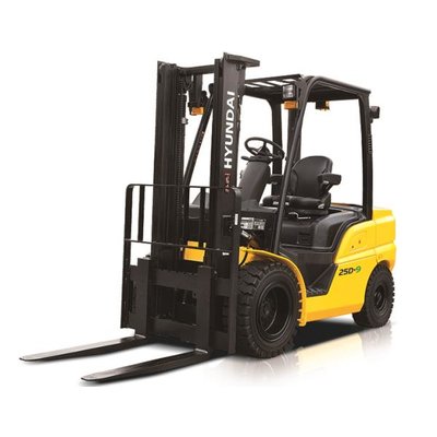 Forklift unloading pallets from a truck in Walthamstow