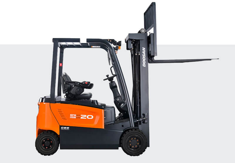 Forklift operator safely handling a commercial load in Walthamstow